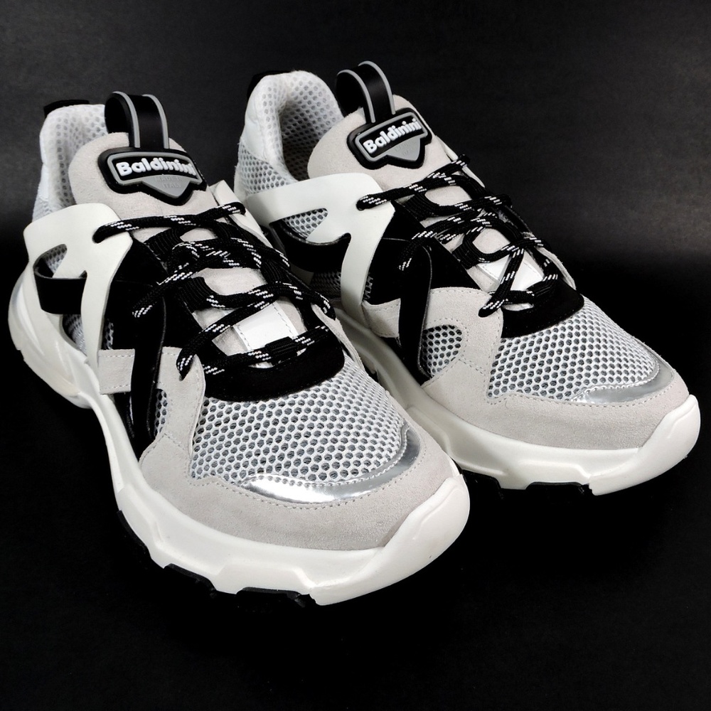 BALDININI🇮🇹 WOMEN'S LEATHER SNEAKERS - Picture 8 of 8